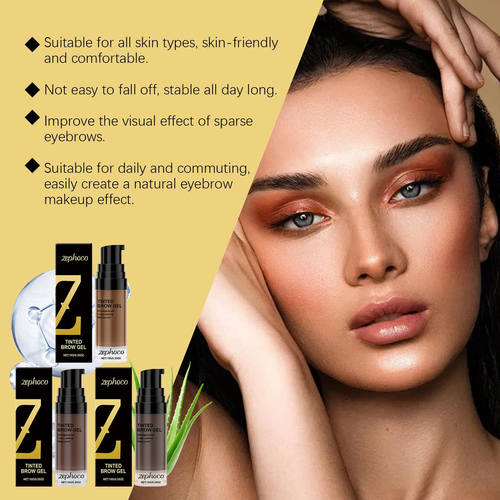 BrowStay™ Waterproof Gel 💧✨ Perfect Brows All Day