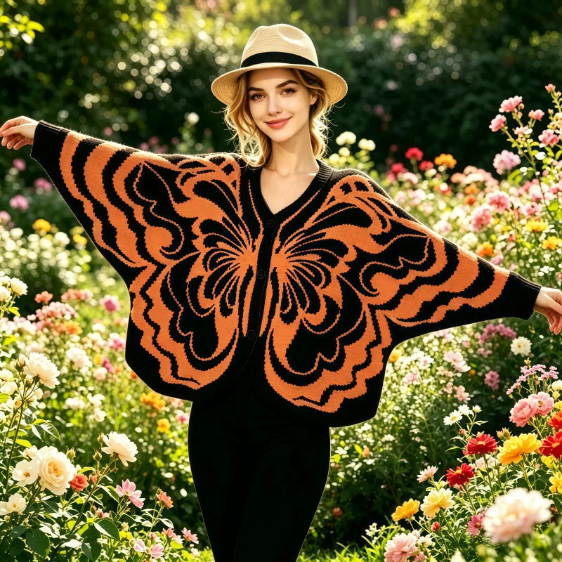 ButterGlow™ Cardigan 🦋✨ – Handmade Elegance, Everyday Comfort