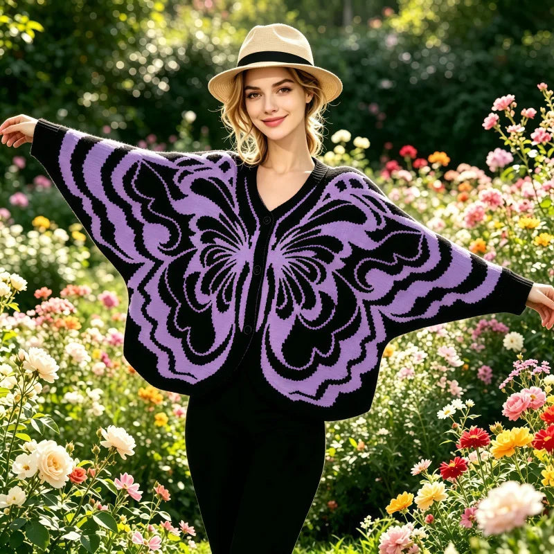 ButterGlow™ Cardigan 🦋✨ – Handmade Elegance, Everyday Comfort