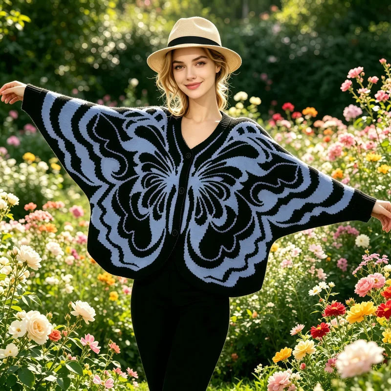 ButterGlow™ Cardigan 🦋✨ – Handmade Elegance, Everyday Comfort