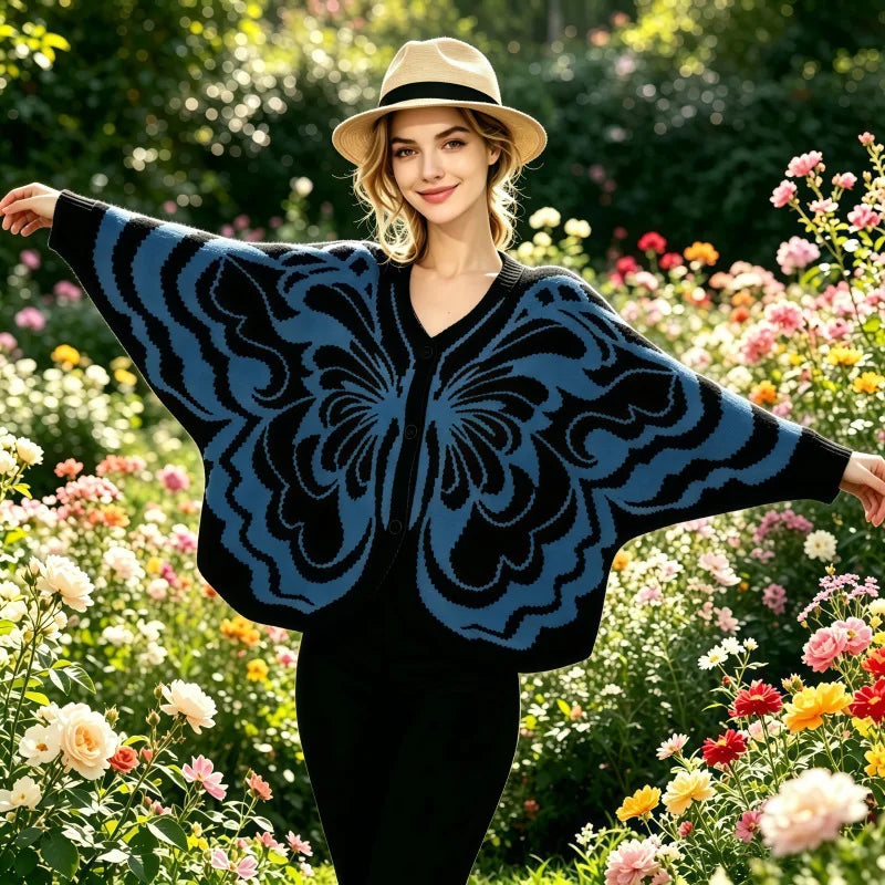 ButterGlow™ Cardigan 🦋✨ – Handmade Elegance, Everyday Comfort