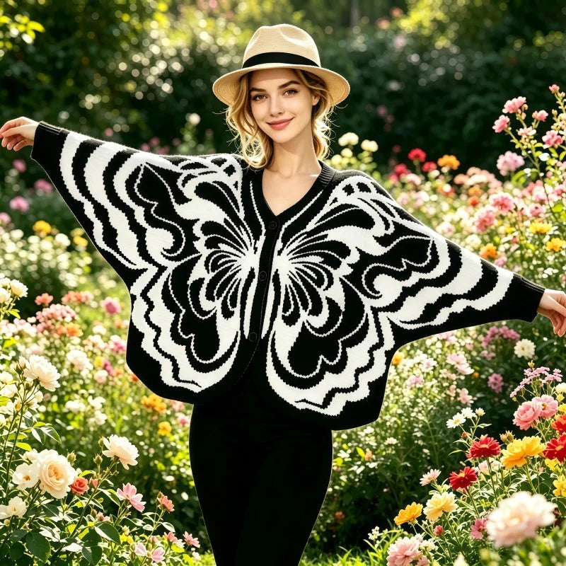 ButterGlow™ Cardigan 🦋✨ – Handmade Elegance, Everyday Comfort